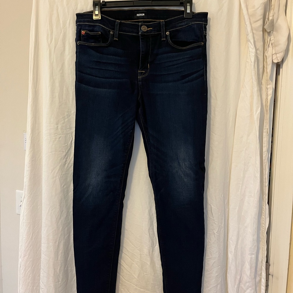 Hudson Jeans Blue Skinny Fit Modern Taper